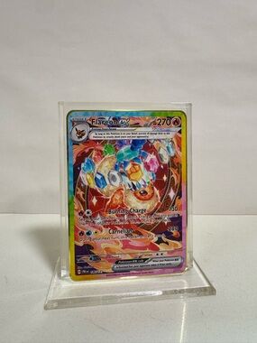 Pokemon Flareon EX 146/131 Gold Metal Card Collectible/Gift/Fan Art
